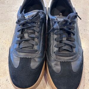 Cole Haan Black and Tan Womens Sneakers